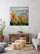 Victorian Greenhouse by Matthew Holden Bates on GIANT ART - white botanical