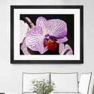 Purple Orchids by Matthew Holden Bates on GIANT ART - purple botanical