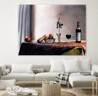 Villa Cafaggio Still Life by Matthew Holden Bates on GIANT ART - orange botanical