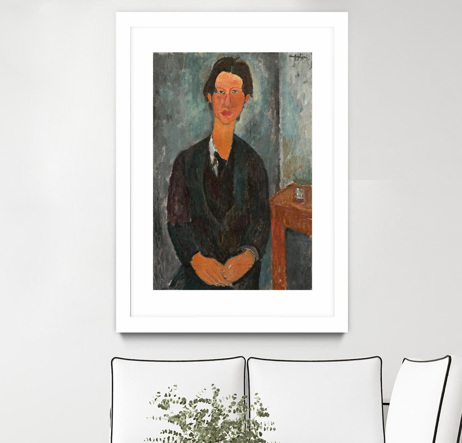 Portrait of Chaïm Soutine, 1916 by Amedeo Modigliani on GIANT ART - museums