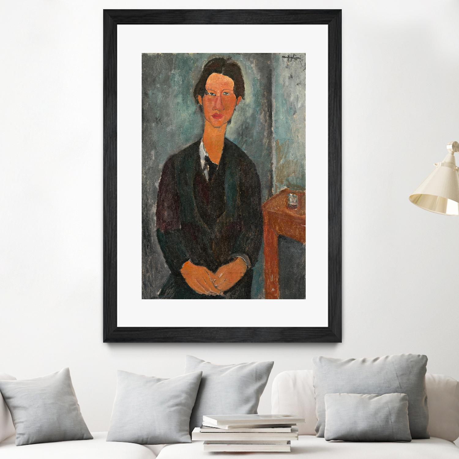 Portrait of Chaïm Soutine, 1916 by Amedeo Modigliani on GIANT ART - museums