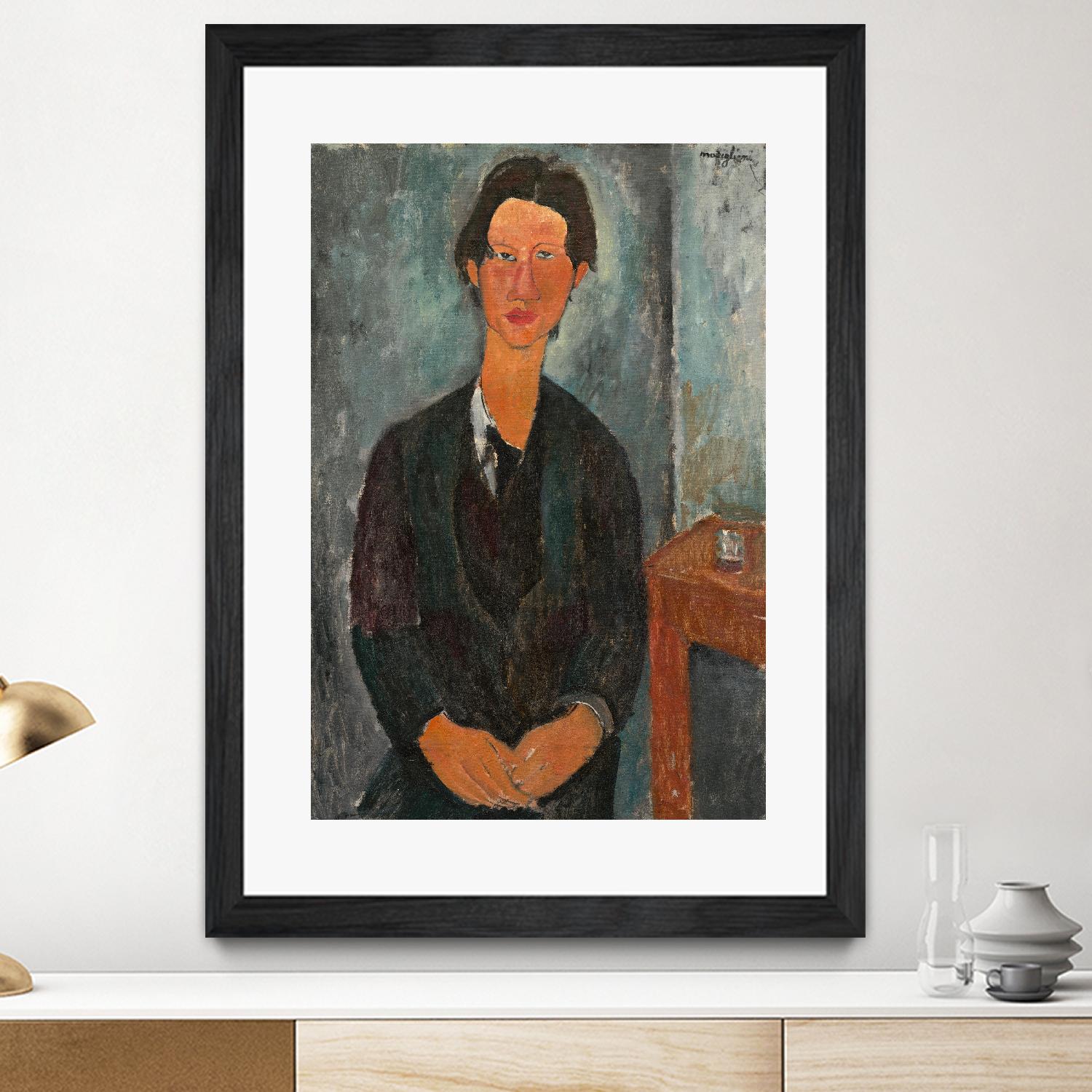 Portrait of Chaïm Soutine, 1916 by Amedeo Modigliani on GIANT ART - museums