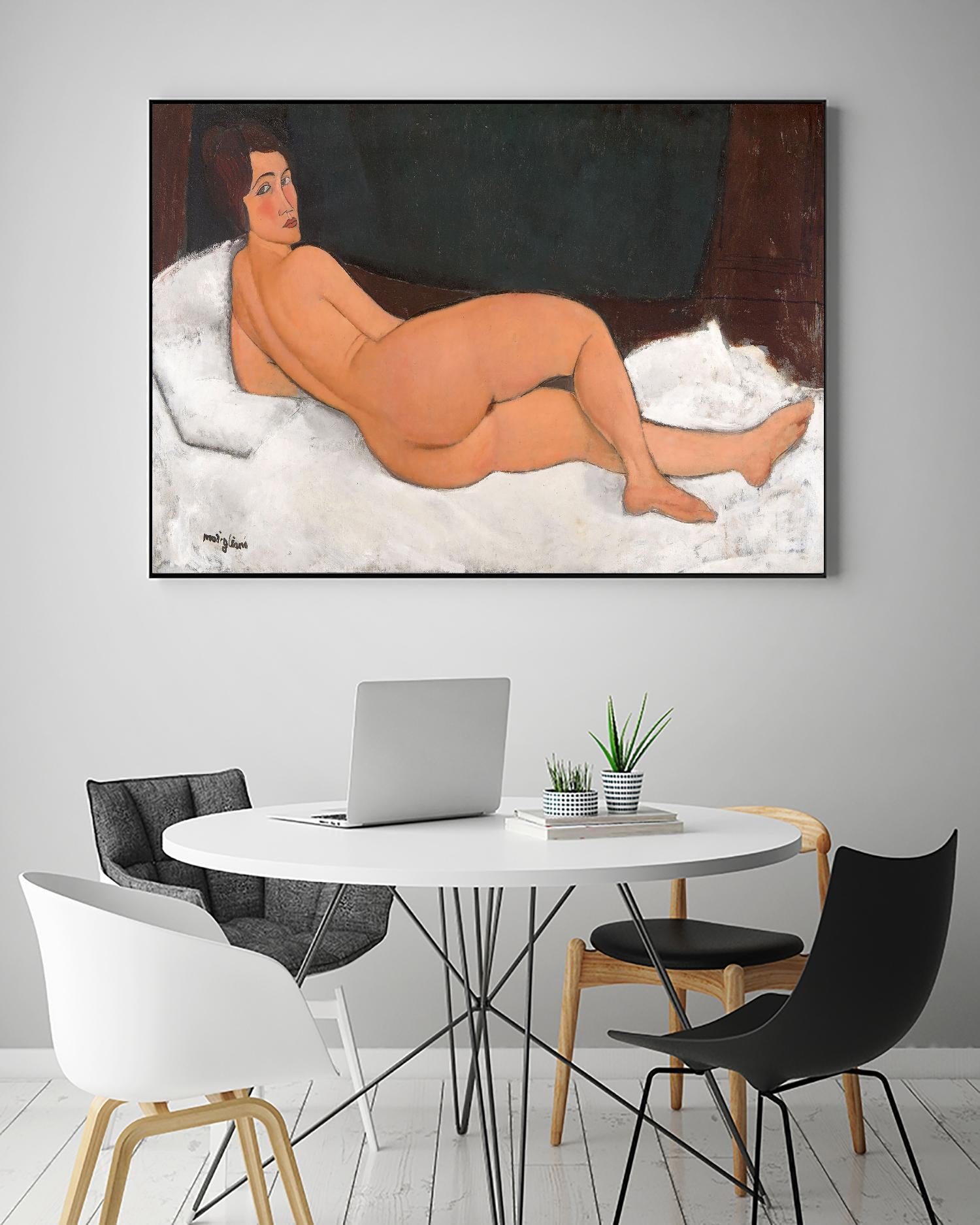 Nu couché (sur le côté gauche), 1917 by Amedeo Modigliani on GIANT ART - museums