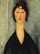 Portrait of a Young Woman, 1918 by Amedeo Modigliani on GIANT ART - museums