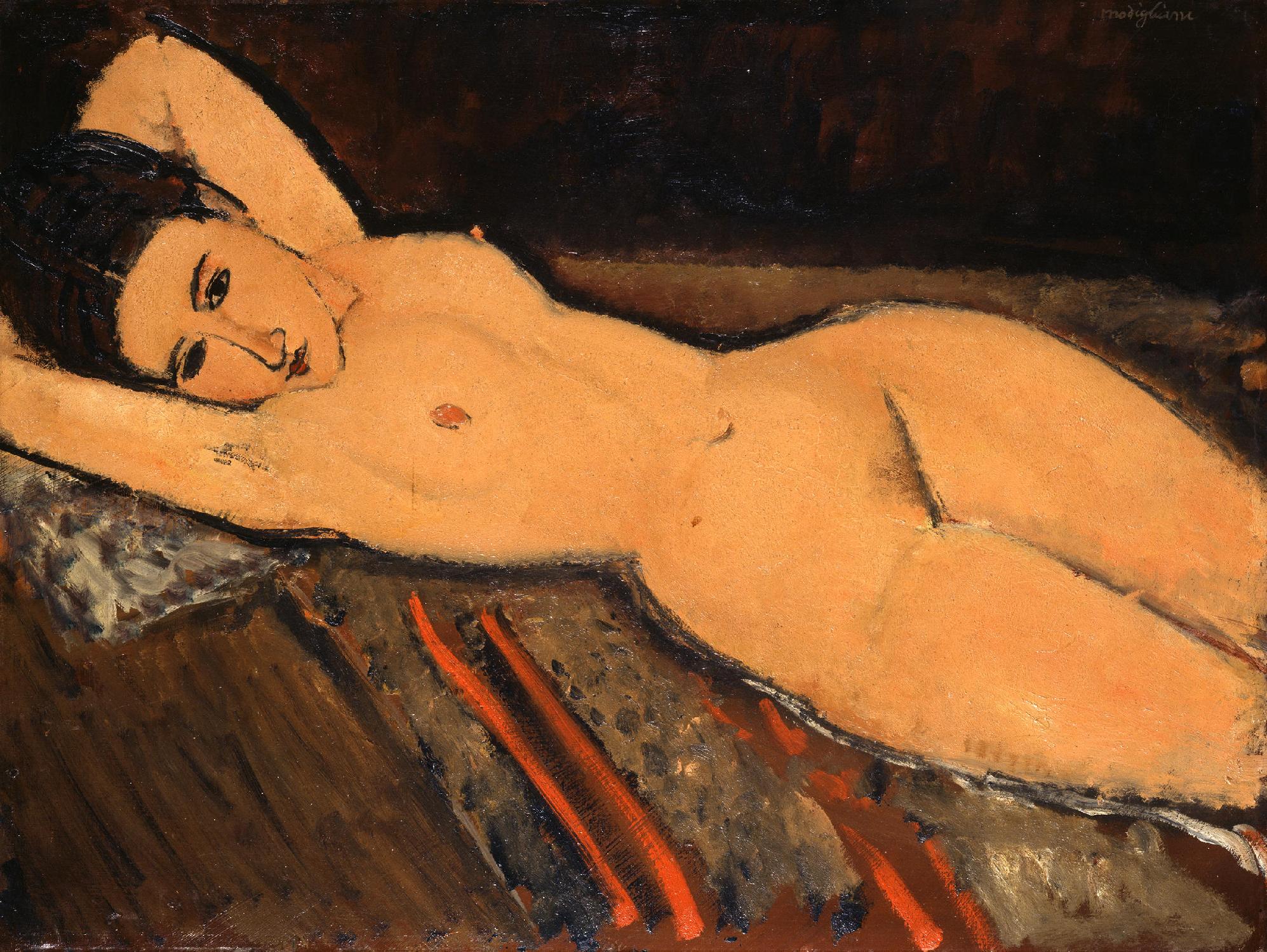 Nu Couché,1916 by Amedeo Modigliani on GIANT ART - museums