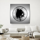 Dissolve by Orestes Grediaga on GIANT ART - black shapes  framed canvas 