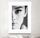 Audrey Hepburn by M Studio on GIANT ART - black and white photography 