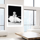 Marilyn Monroe balerina by M Studio on GIANT ART - black and white photography