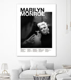 Marilyn Monroe  by M Studio on GIANT ART - black and white photography