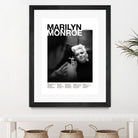 Marilyn Monroe  by M Studio on GIANT ART - black and white photography