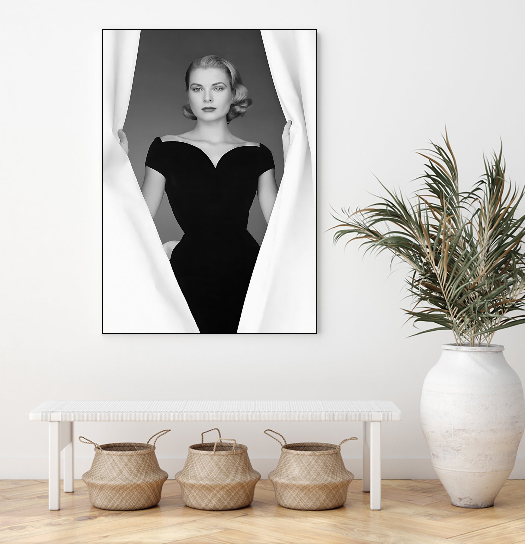 Grace Kelly  by M Studio on GIANT ART - black and white  photographie actress