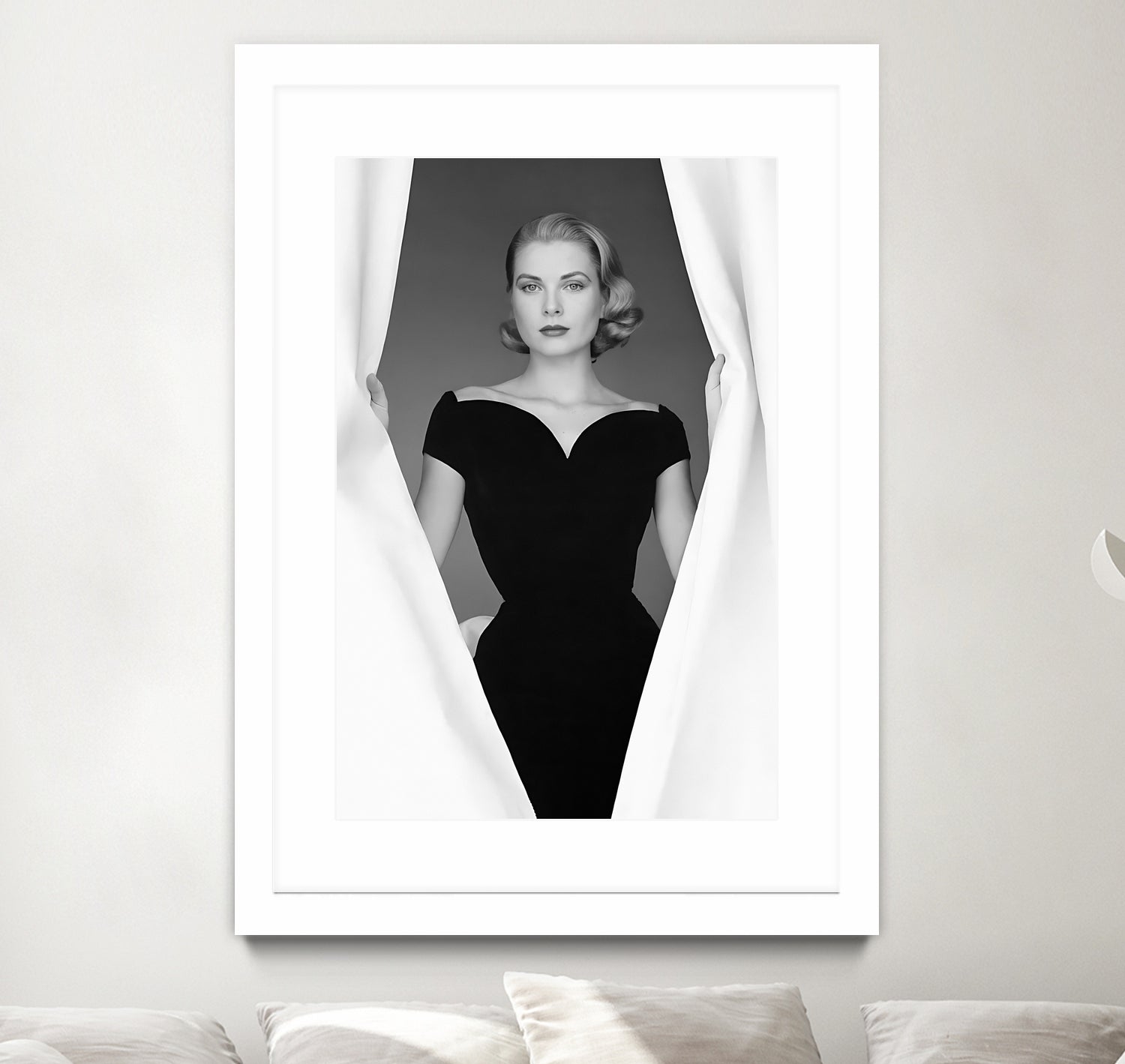 Grace Kelly  by M Studio on GIANT ART - black and white  photographie actress