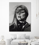 Brigitte Bardot by M Studio on GIANT ART - black and white black and white bardot