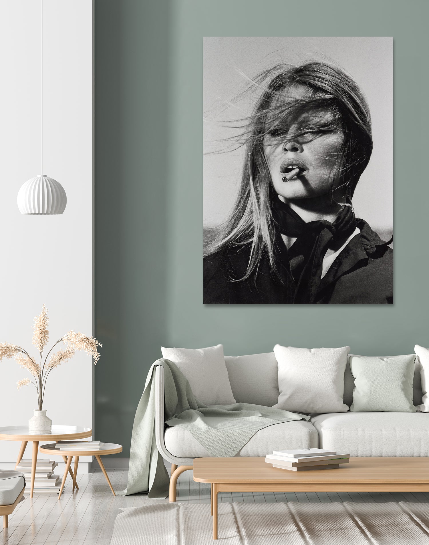 Brigitte Bardot by M Studio on GIANT ART - black and white black and white bardot