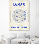 la Mar by M Studio on GIANT ART - blue figurative kitchen