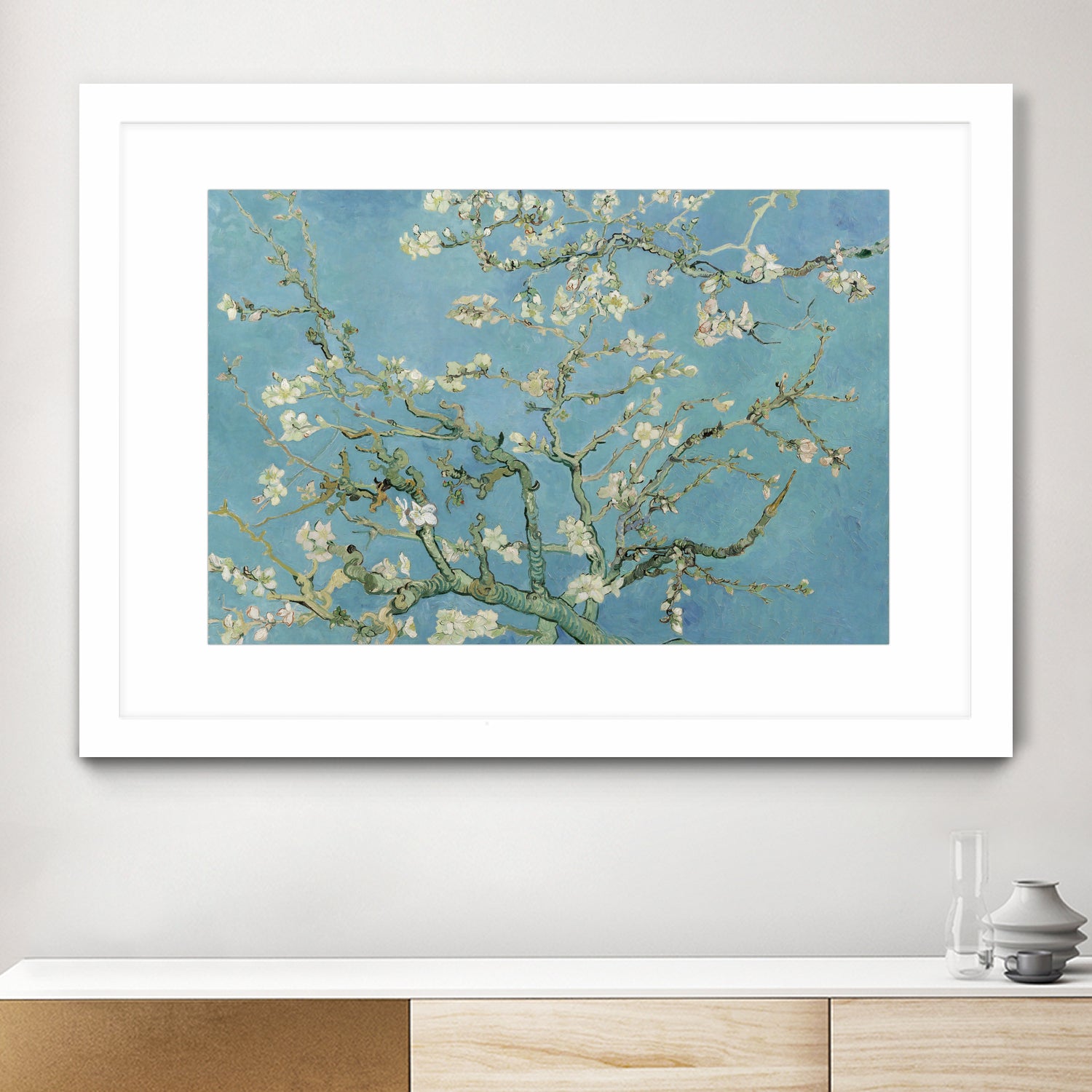 Almond Blossoms  by Vincent van Gogh on GIANT ART - masters masters