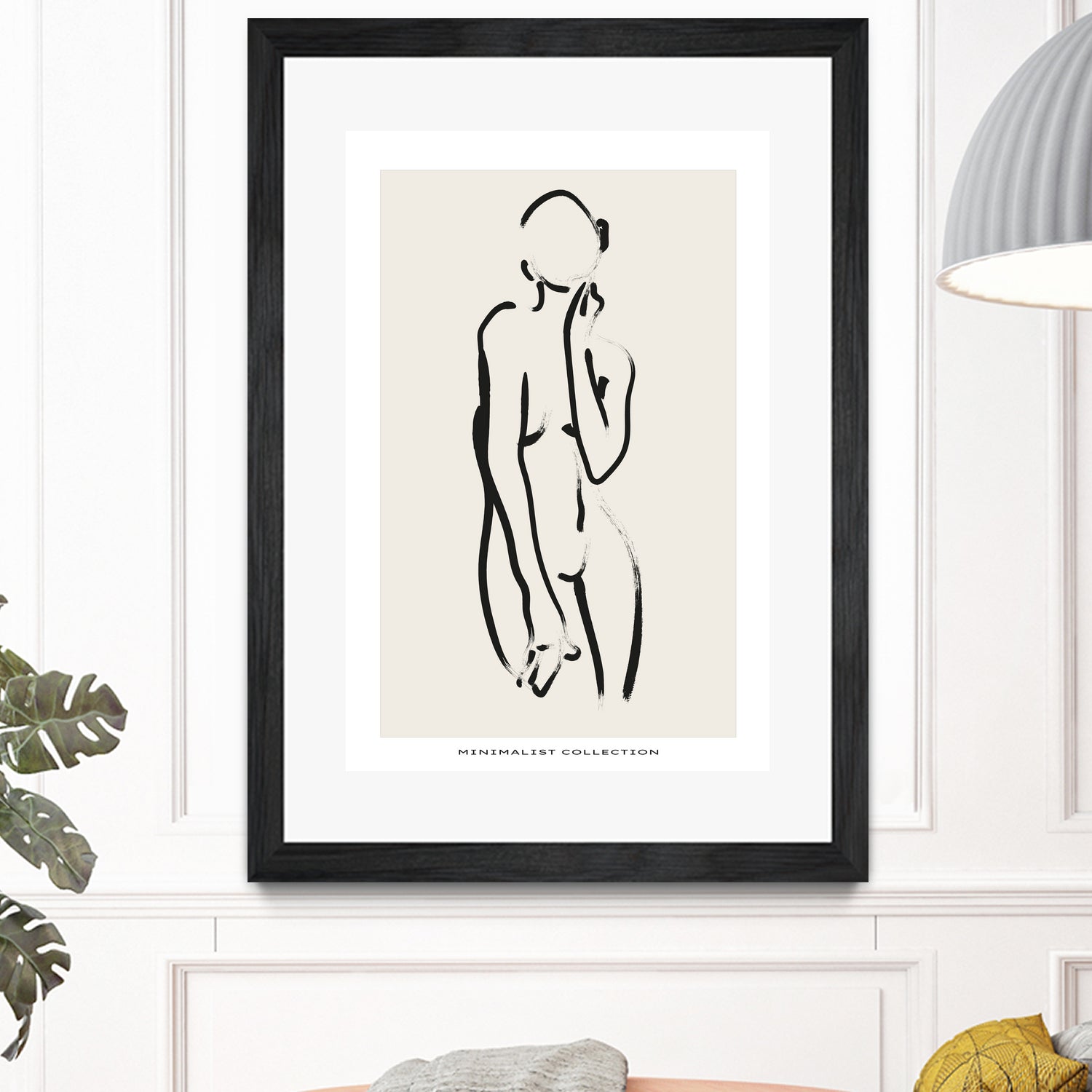 Nude no.2 by M Studio on GIANT ART - beige figurative woman