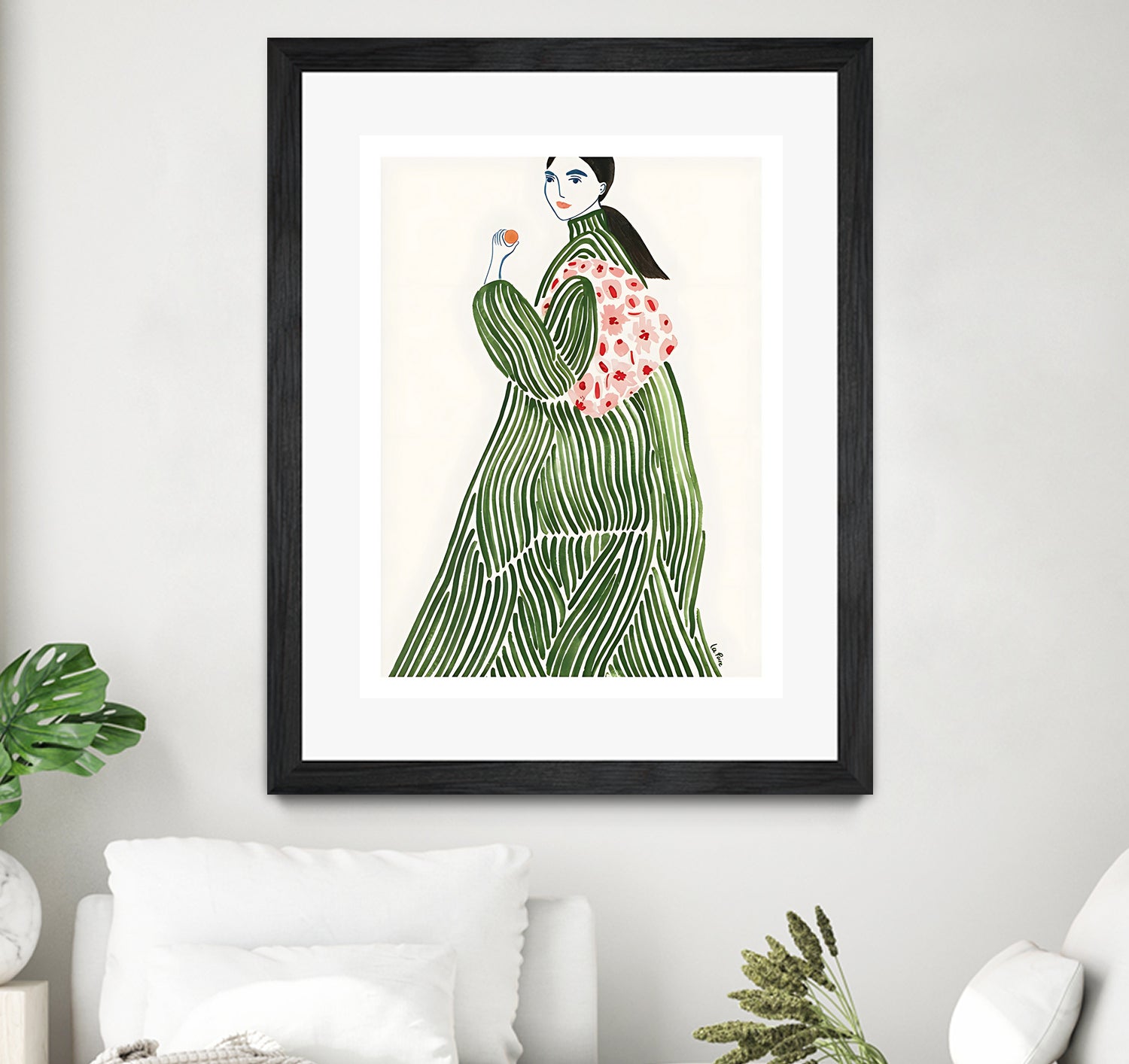 Incognito by M Studio on GIANT ART - pink illustration