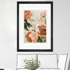 Autumn Blossom by M Studio on GIANT ART - green botanical flowers