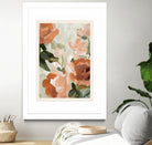 Autumn Blossom by M Studio on GIANT ART - green botanical flowers