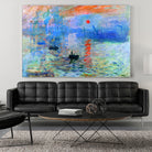 Sunrise 1872 by Monet on GIANT ART - museums