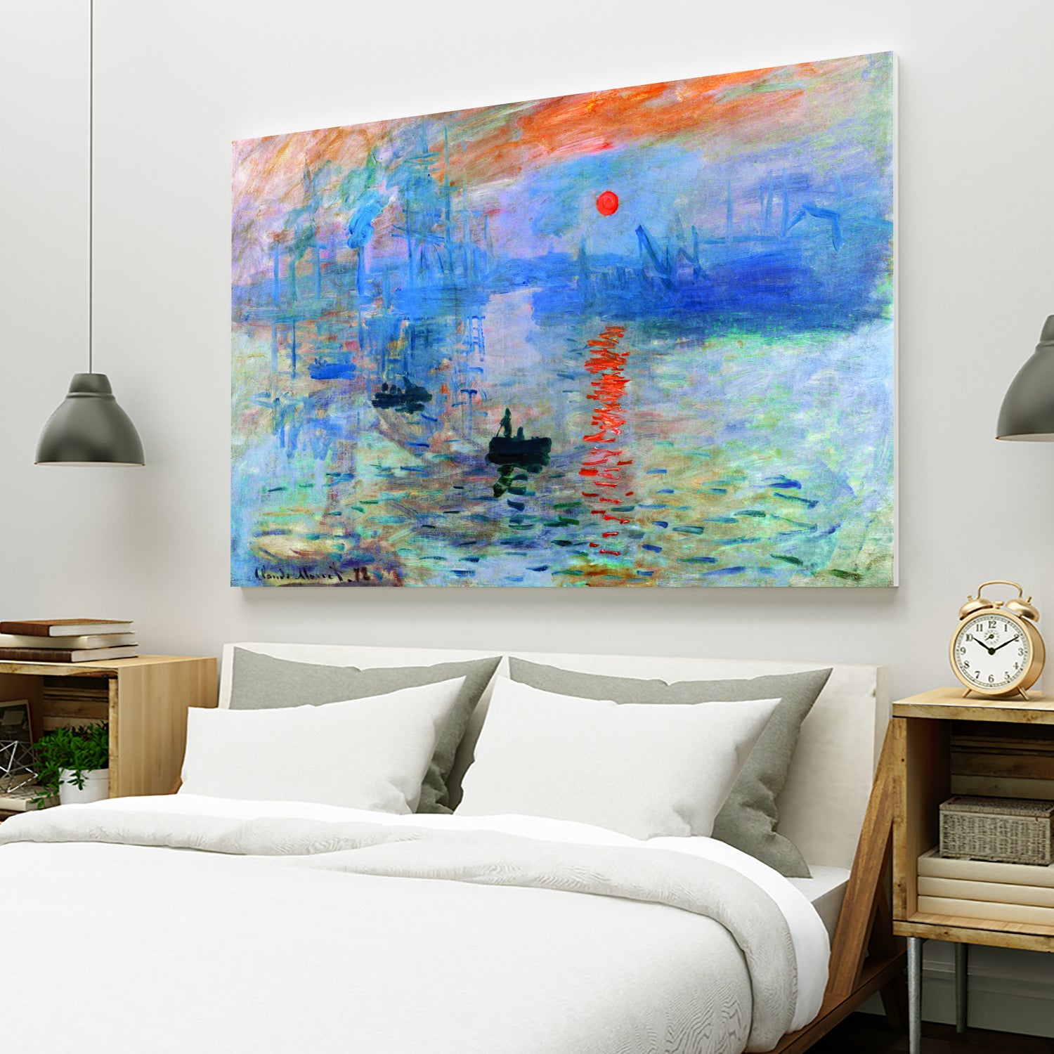 Sunrise 1872 by Monet on GIANT ART - museums