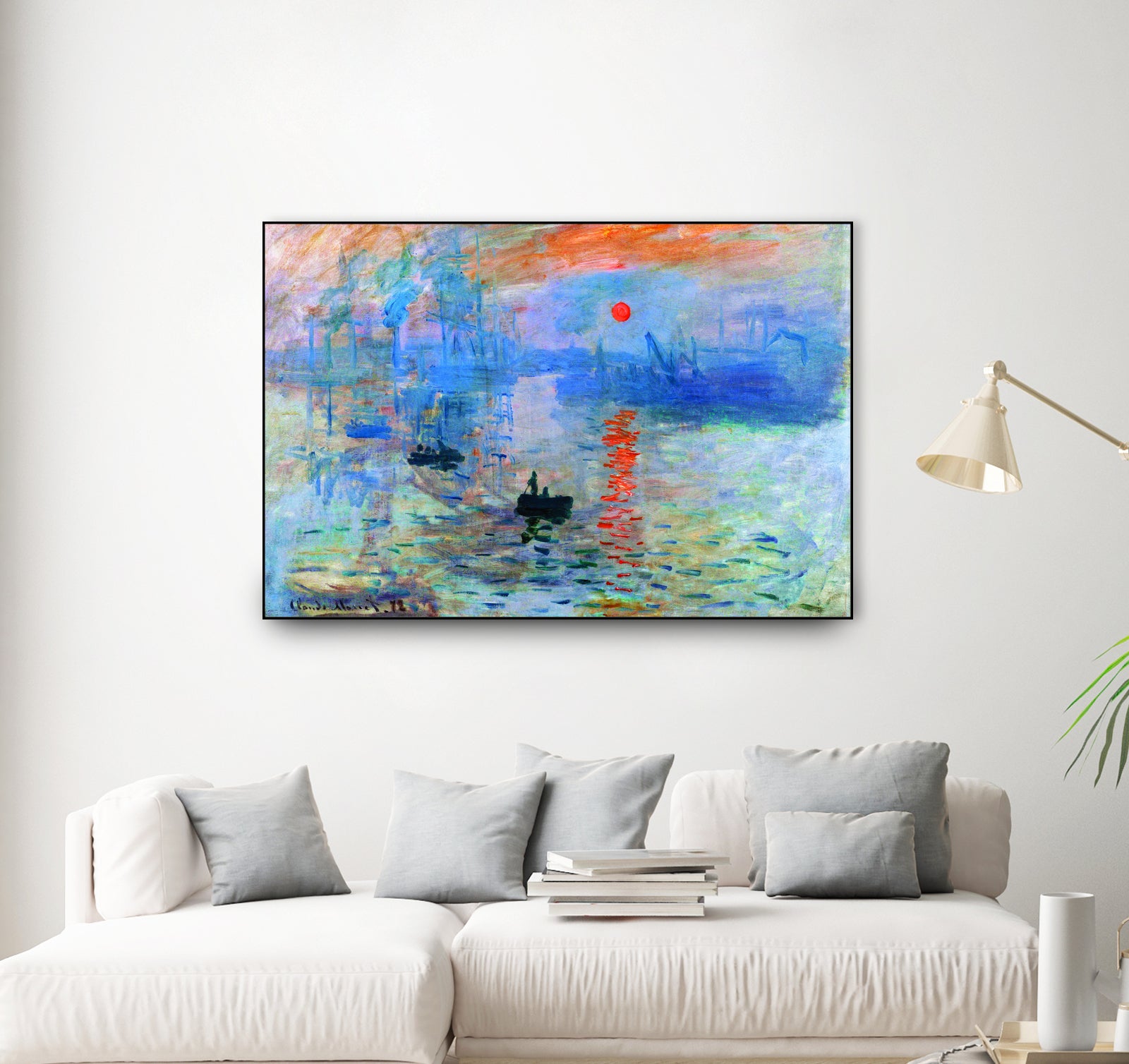 Sunrise 1872 by Monet on GIANT ART - museums