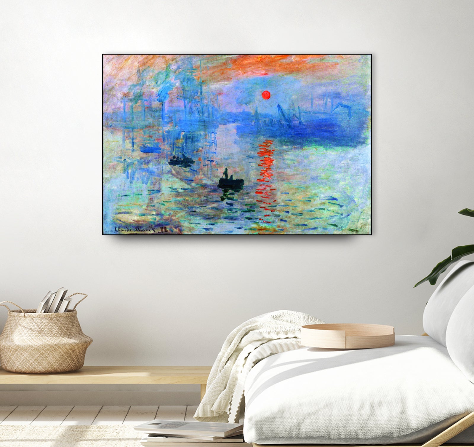 Sunrise 1872 by Monet on GIANT ART - museums