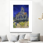 The Church in Auvers-sur-Oise by Vincent van Gogh on GIANT ART - museums