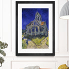 The Church in Auvers-sur-Oise by Vincent van Gogh on GIANT ART - museums