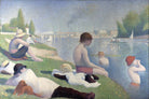 Baigneurs a Asnieres by Georges Seurat on GIANT ART - landscapes