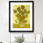 Sunflowers on Gold, 1888 by Vicent van Gogh on GIANT ART