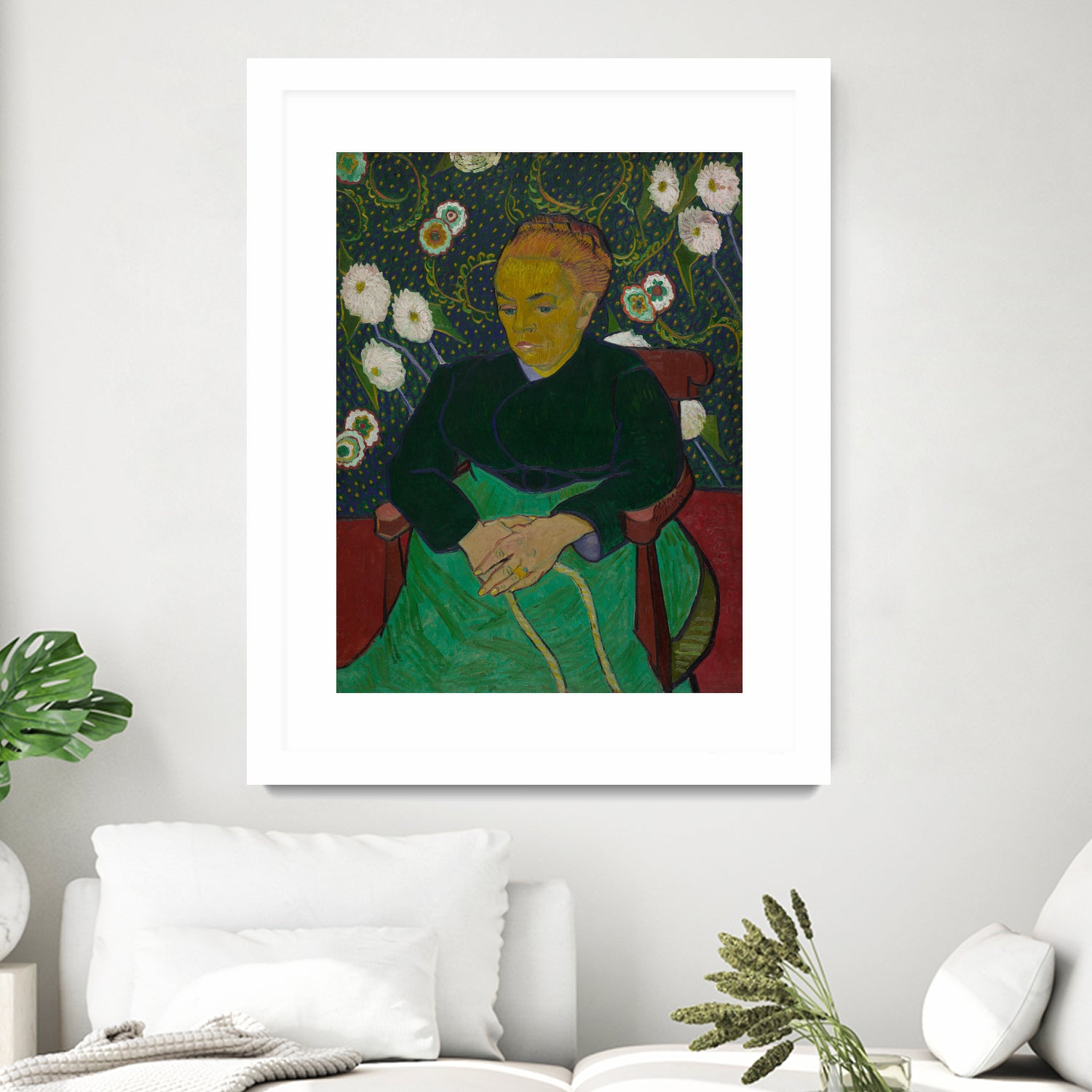 Madame Roulin Rocking the Cradle (La berceuse) by Vincent van Gogh on GIANT ART - museums