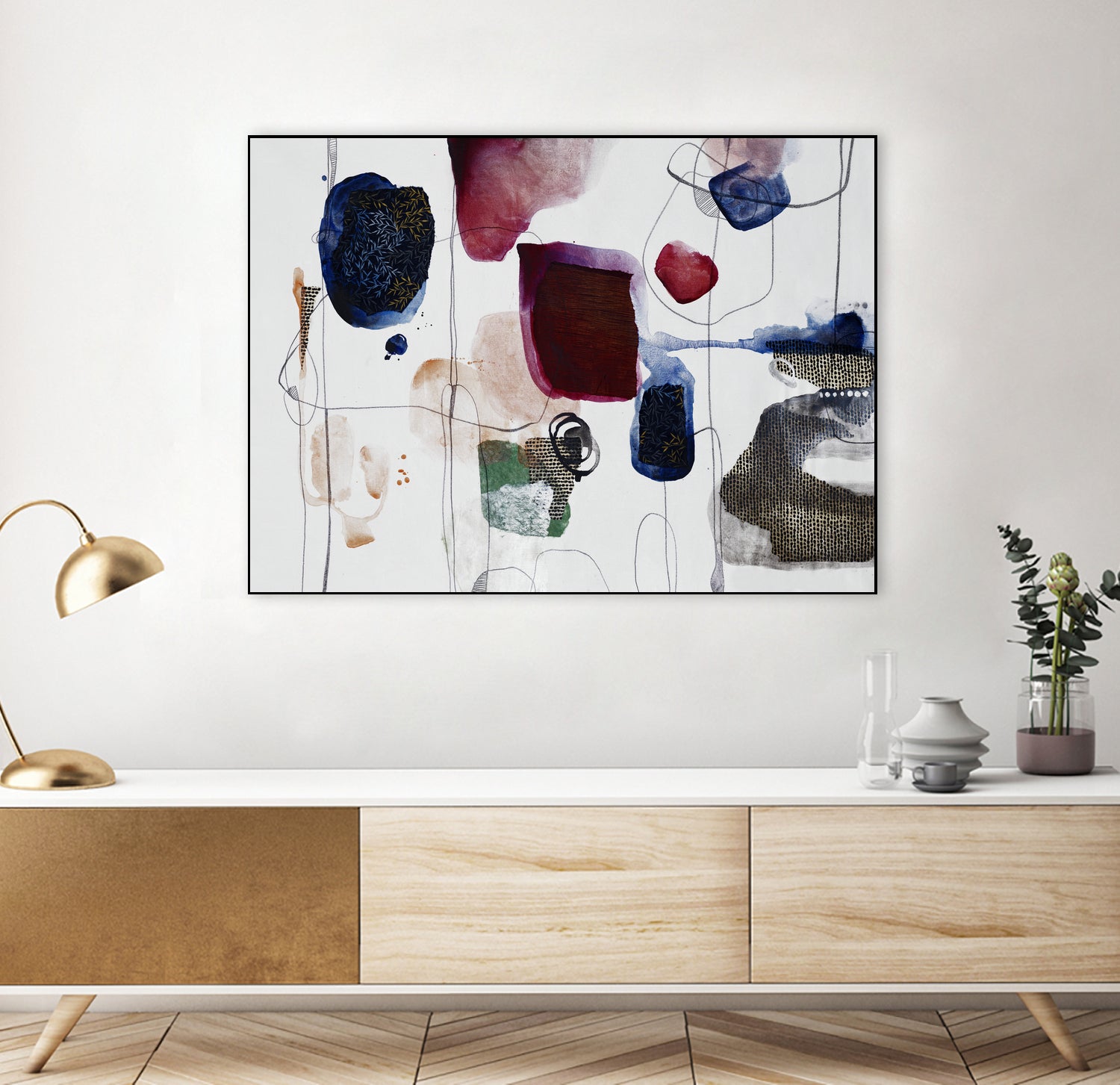 Keeping My Composure by Daleno Art on GIANT ART - abstract