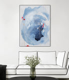 Capture Quiet by Daleno Art on GIANT ART - blue abstract