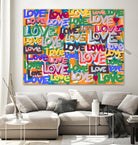 Its time to Love II by Daleno Art on GIANT ART - red figurative love