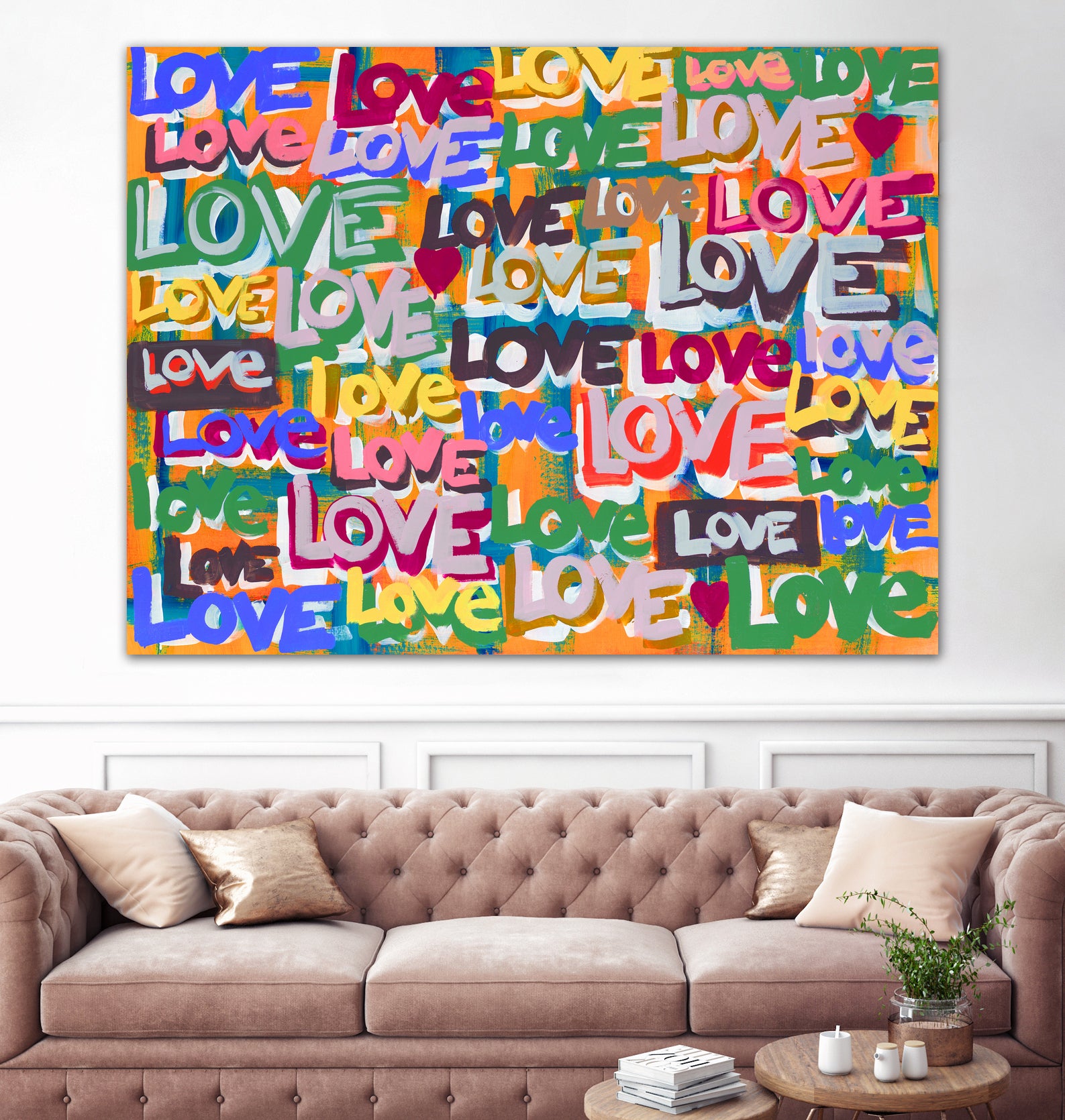 Its time to Love II by Daleno Art on GIANT ART - red figurative love