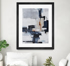 Top Tier by Daleno Art on GIANT ART - grey abstract