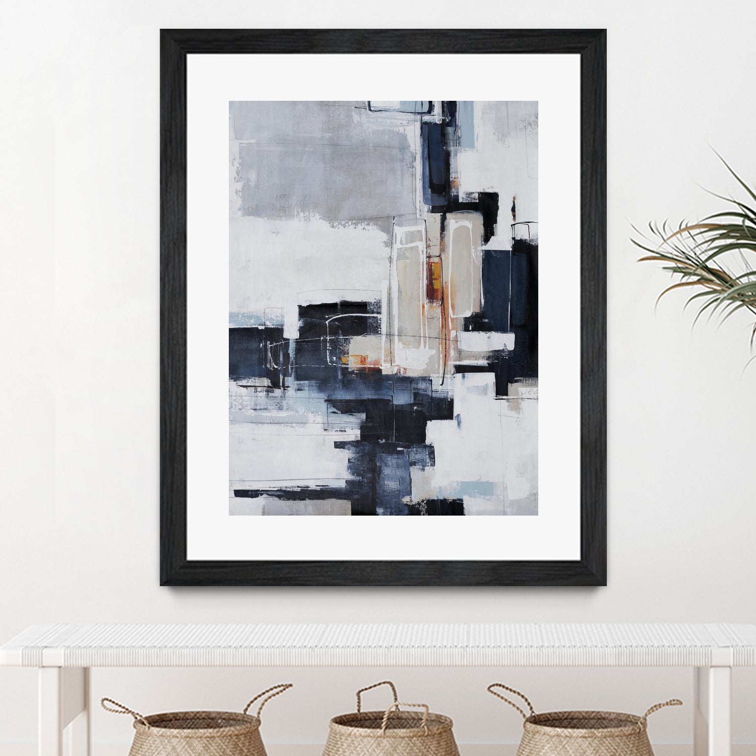 Top Tier by Daleno Art on GIANT ART - grey abstract