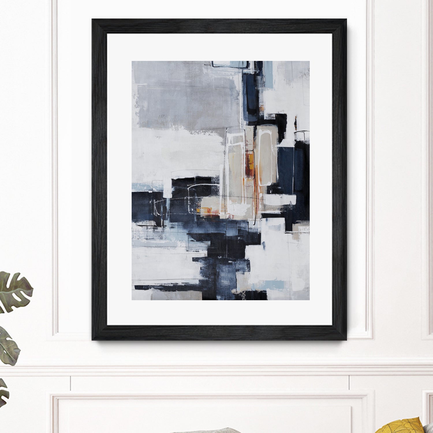 Top Tier by Daleno Art on GIANT ART - grey abstract