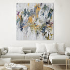 Bright Spring Ahead II by Daleno Art on GIANT ART - yellow abstract