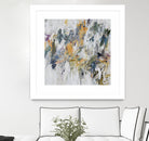 Bright Spring Ahead II by Daleno Art on GIANT ART - yellow abstract