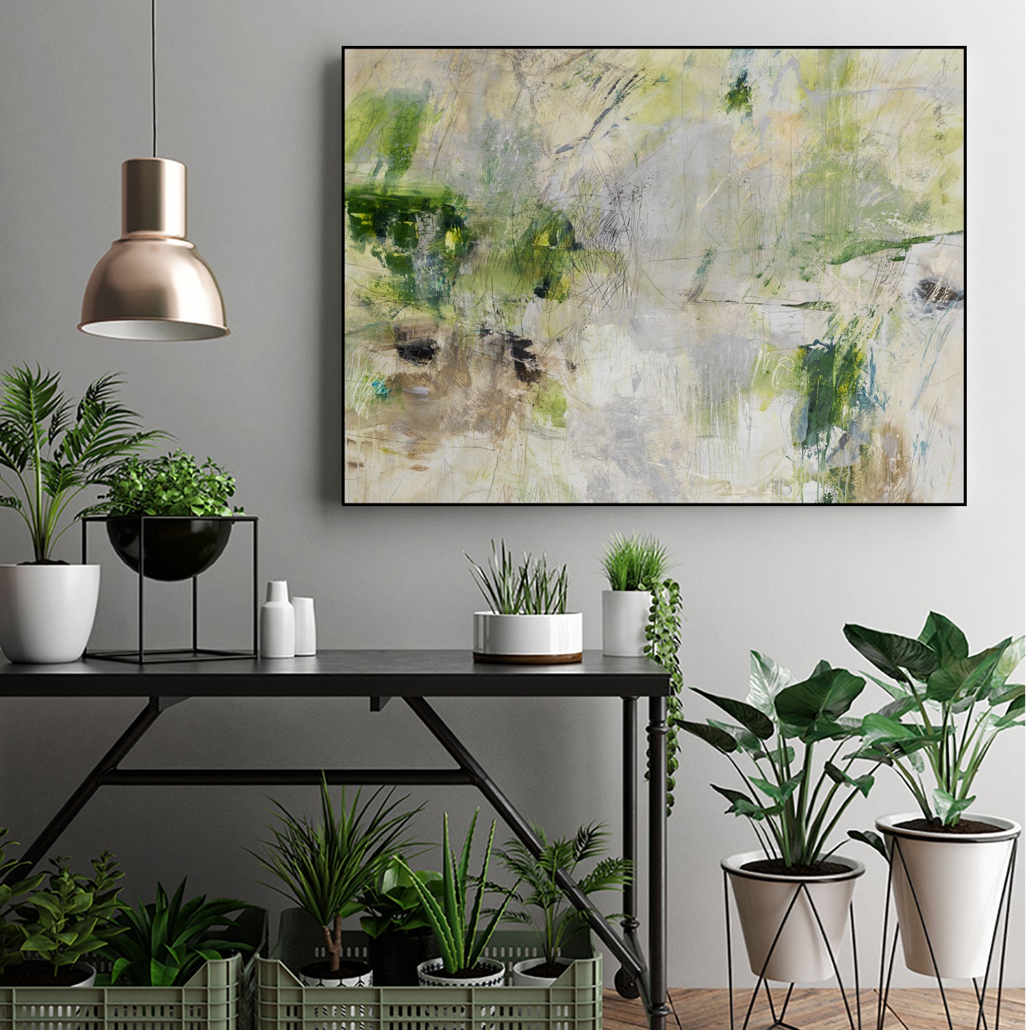 Modern Meadows by Daleno Art on GIANT ART - abstract