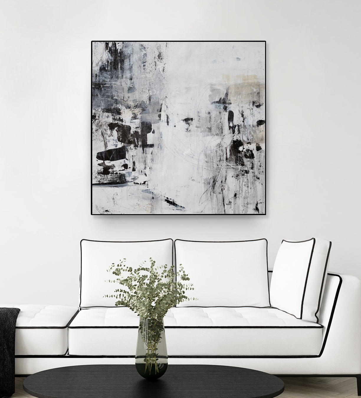 Dont Lose Track by Daleno Art on GIANT ART - balck abstract