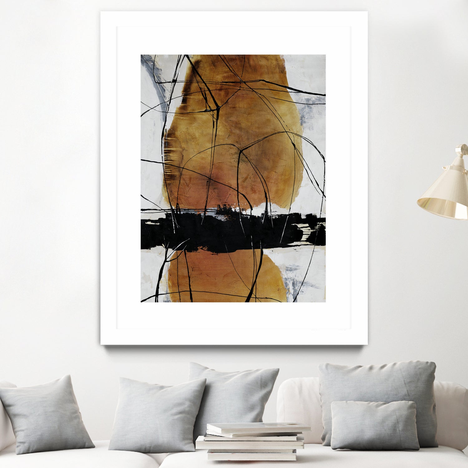 Magic Saw by Daleno Art on GIANT ART - brown abstract