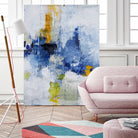 Created In Travel by Daleno Art on GIANT ART - blue abstract