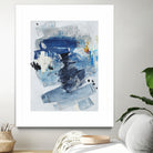 Toss Up I by Daleno Art on GIANT ART - blue abstract