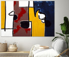 Harbor II by Lee Crew on GIANT ART - yellow abstract pattern