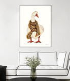 Goose with Scarf by Yvette St. Amant on GIANT ART - animal