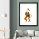 Goose with Scarf by Yvette St. Amant on GIANT ART - animal